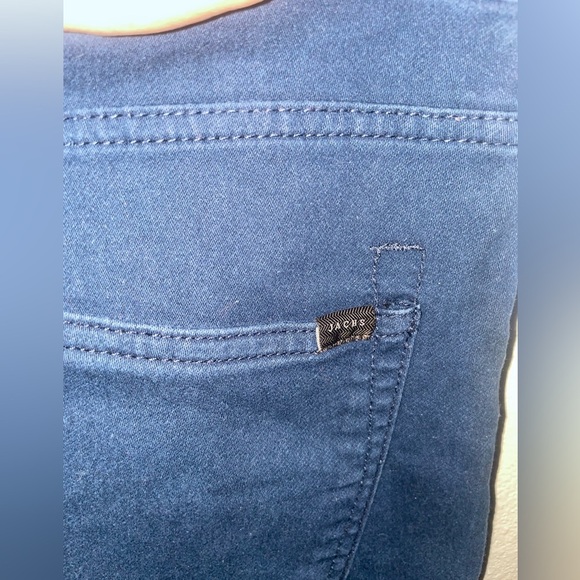 Jach's girlfriend medium wash straight fit stretch GF denim jeans size 38/32 - Picture 4 of 7